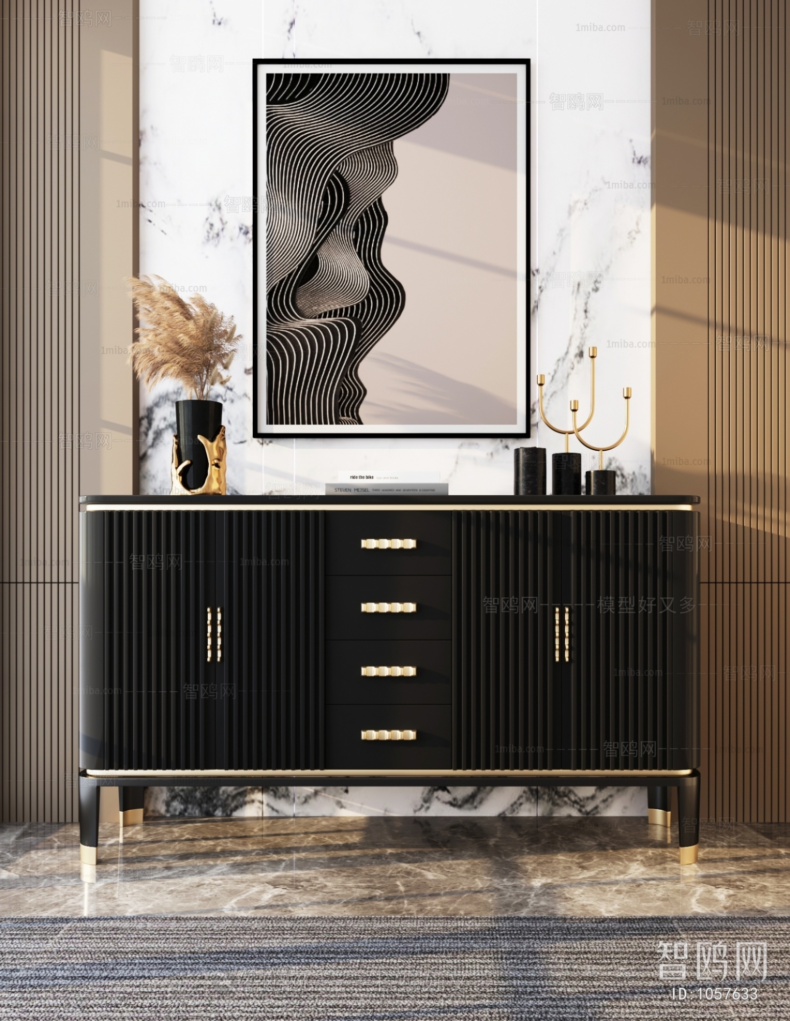 Modern Side Cabinet/Entrance Cabinet