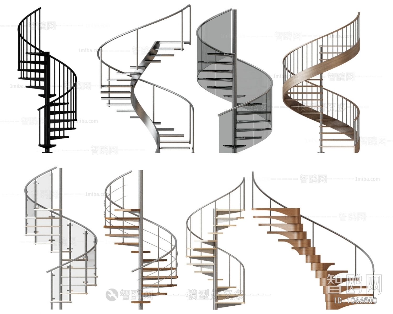 Modern Rotating Staircase