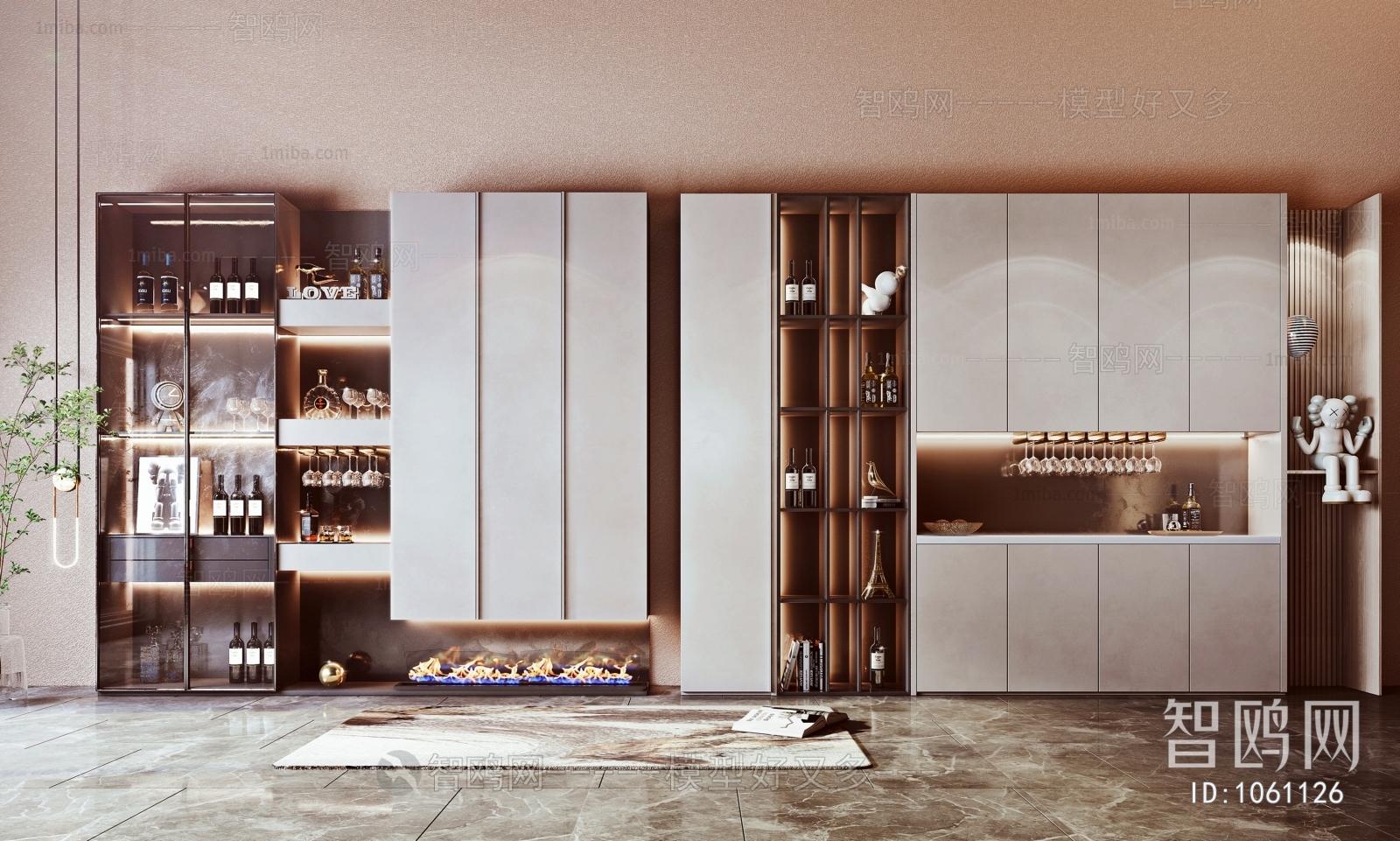 Modern Wine Cabinet