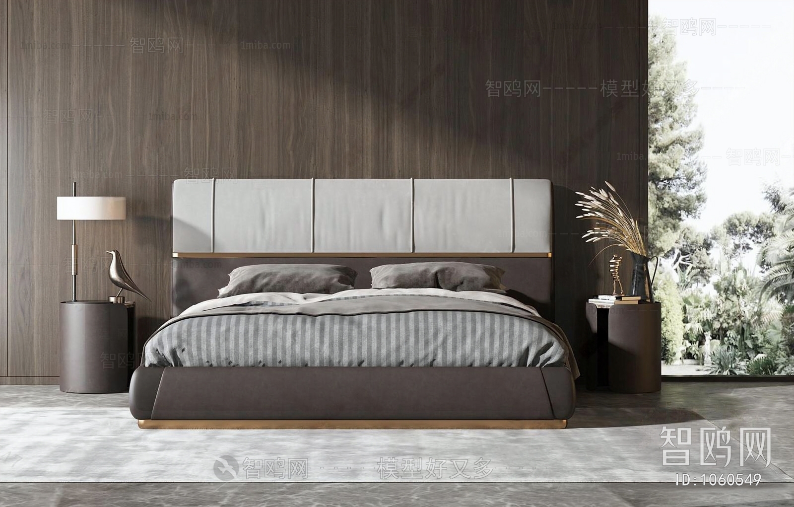 Modern Double Bed