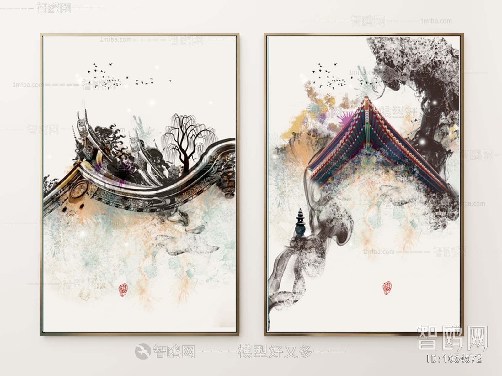 New Chinese Style Painting