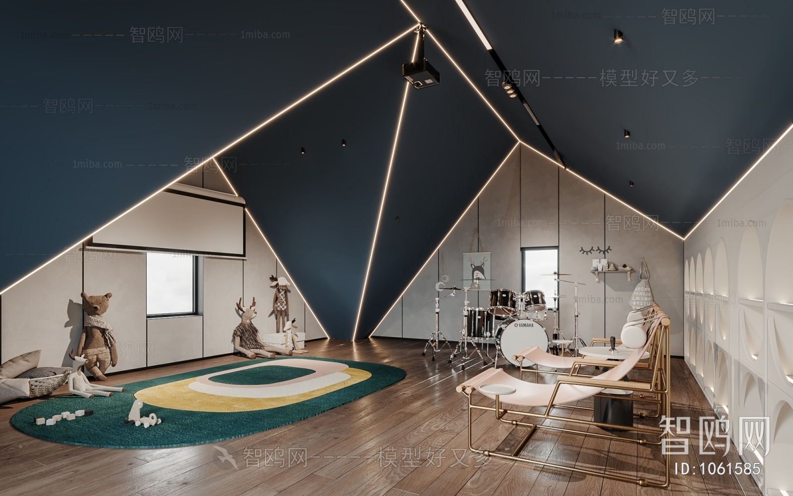 Modern Attic