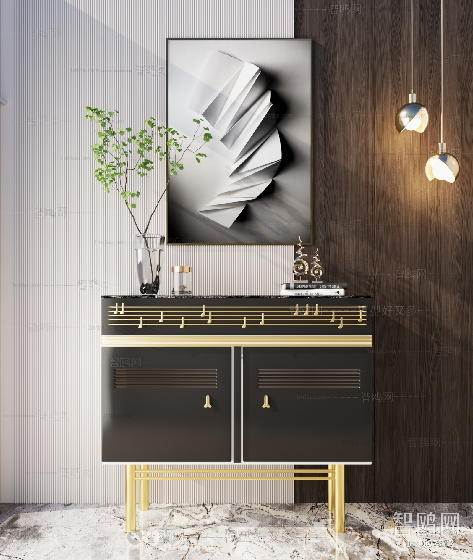 Modern Side Cabinet/Entrance Cabinet