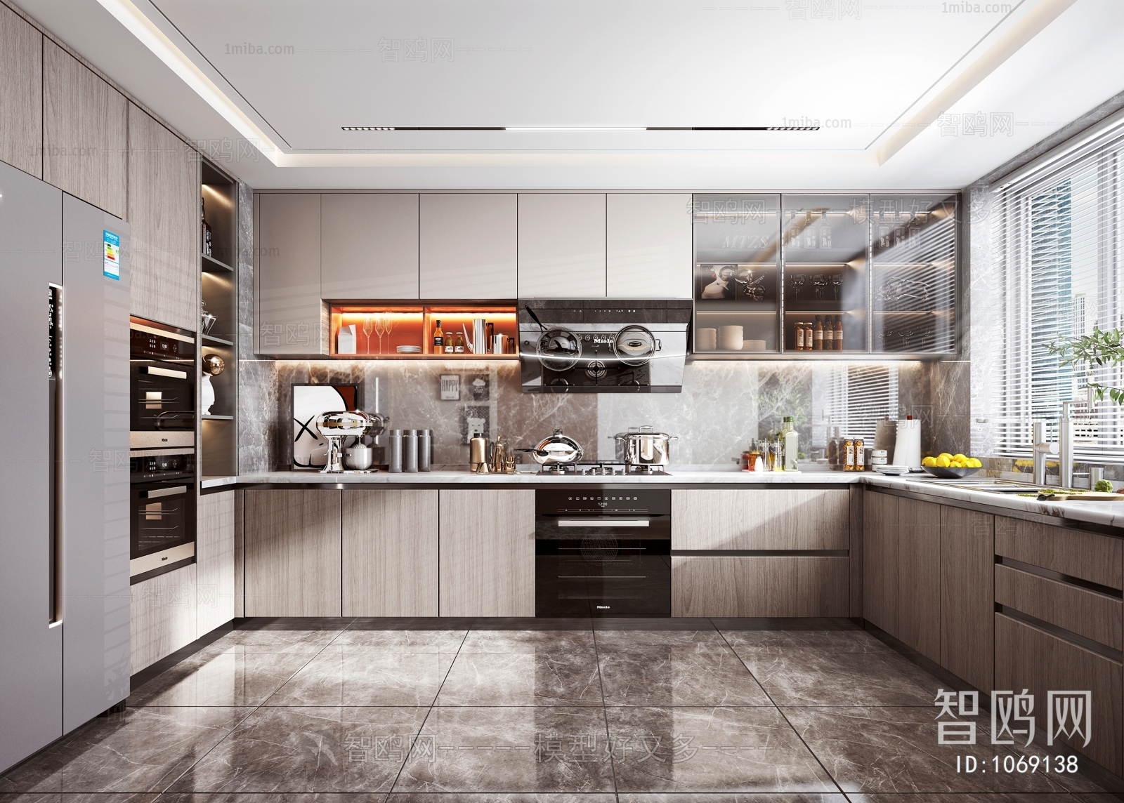 Modern The Kitchen