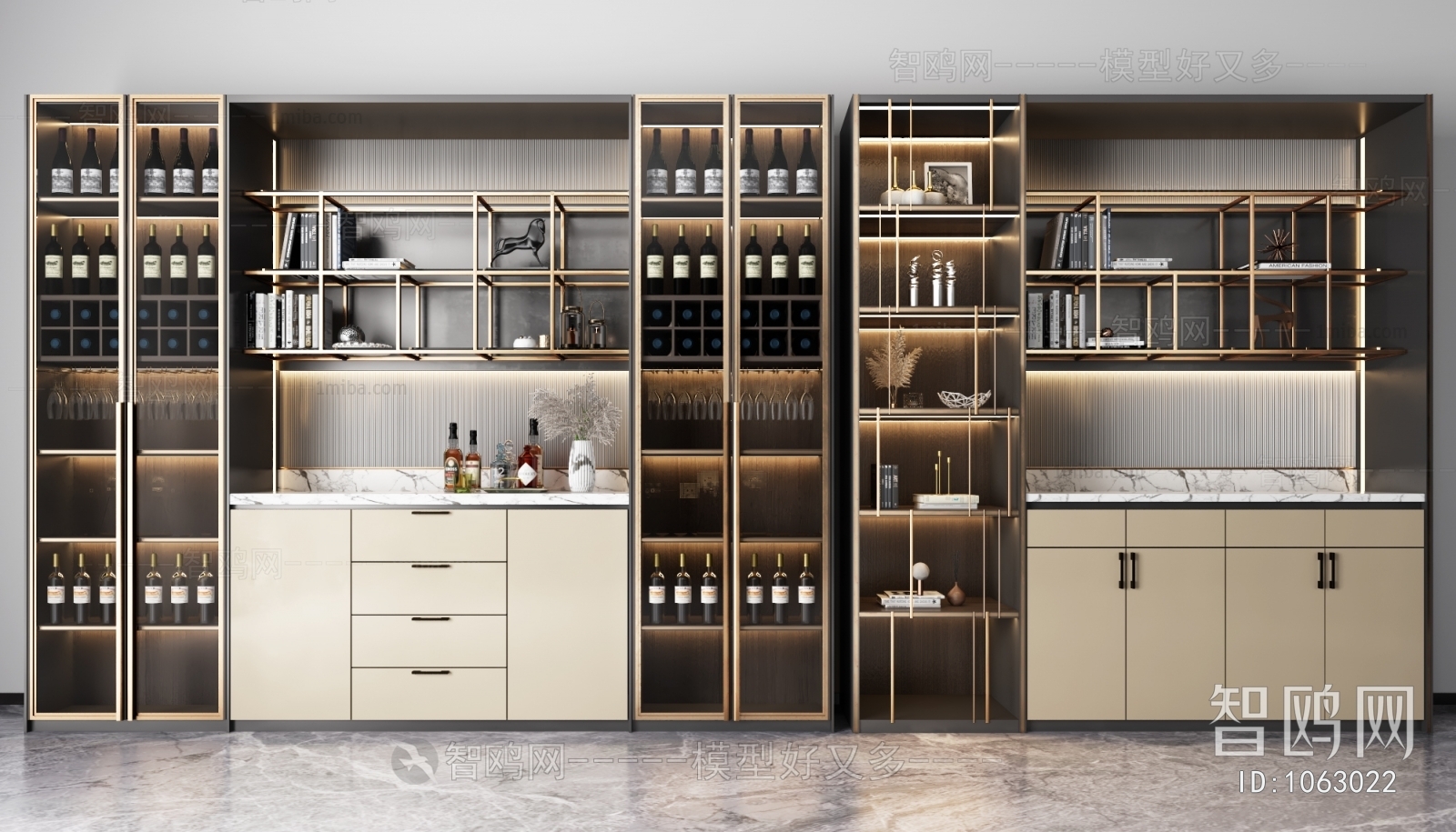 Modern Wine Cabinet