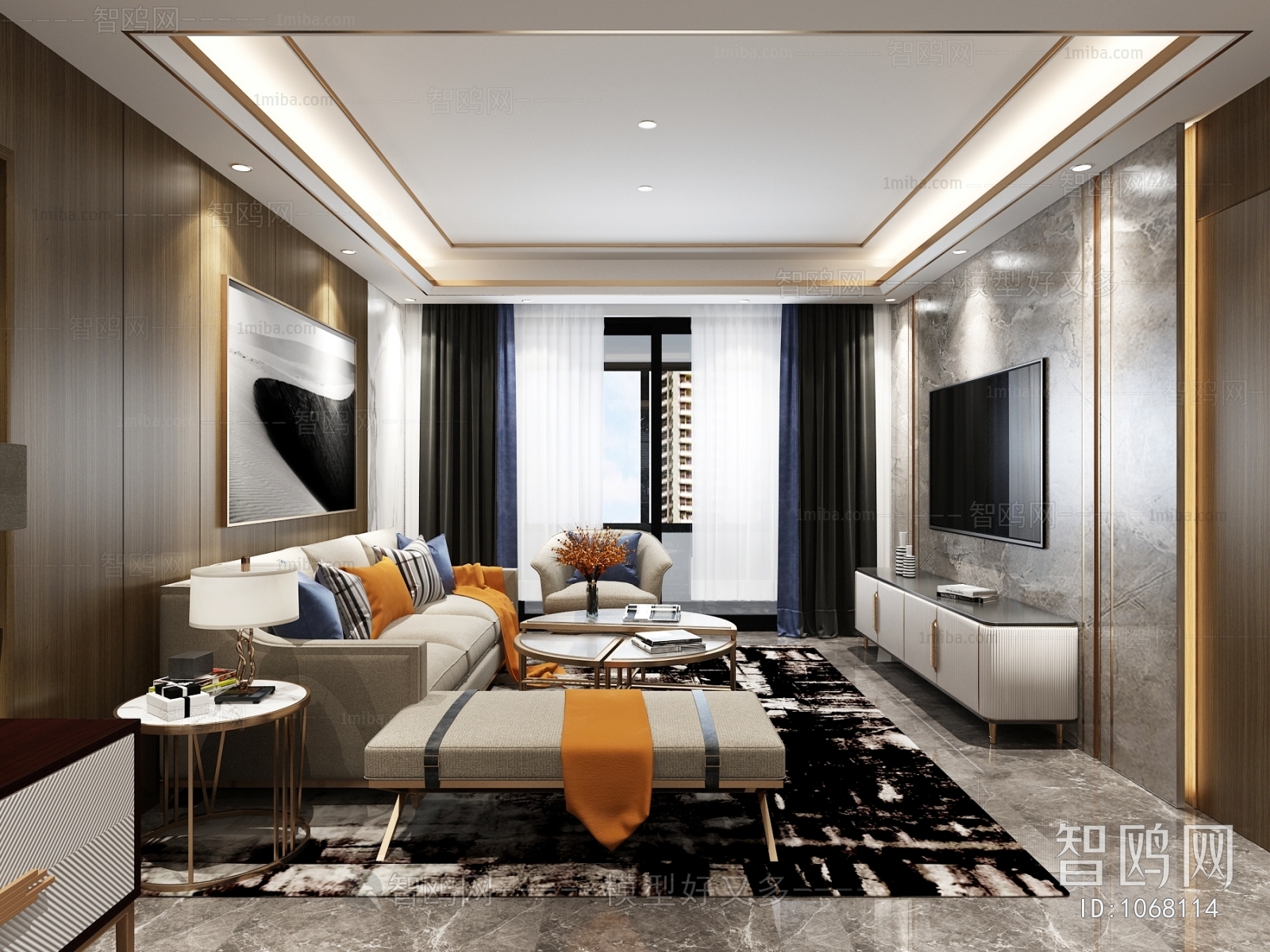 Modern A Living Room