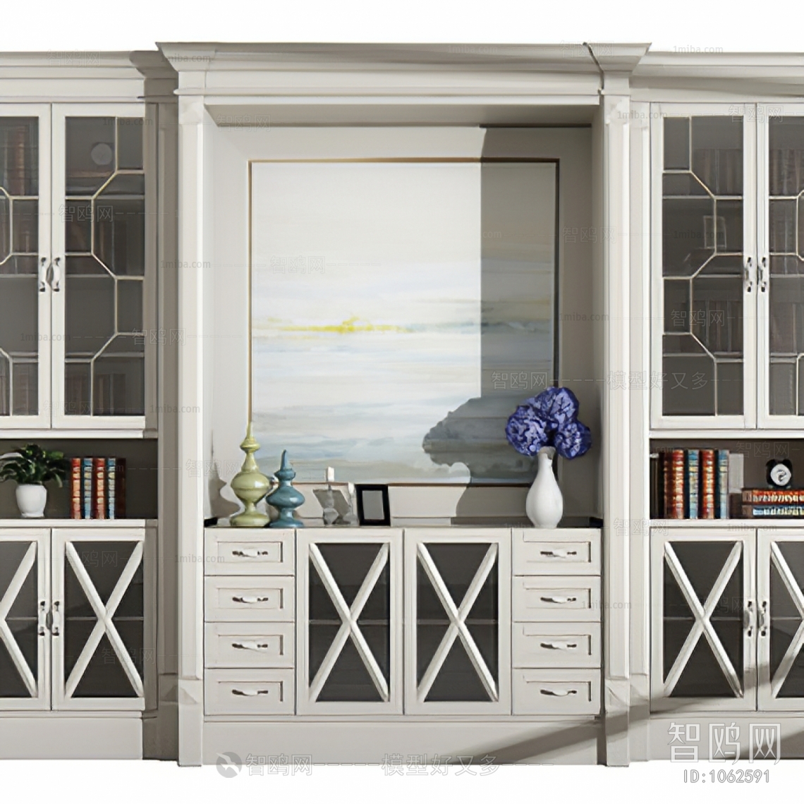 American Style Bookcase