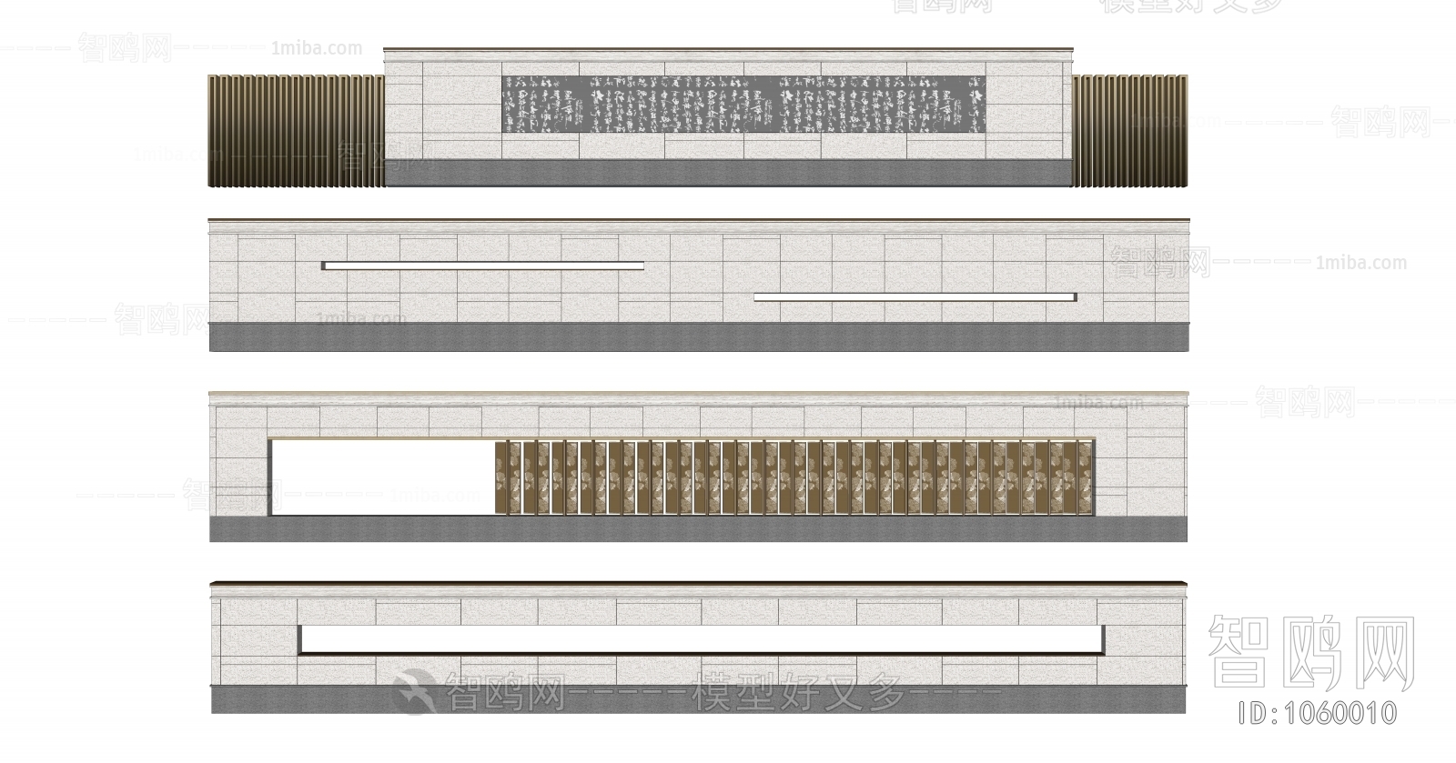 New Chinese Style Building Component