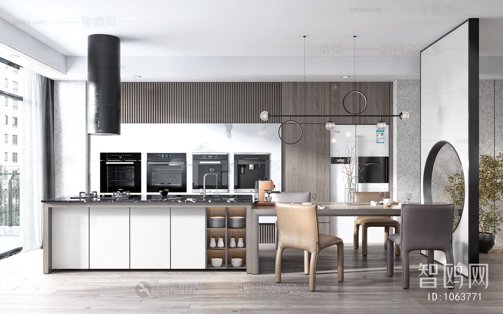 Modern Open Kitchen