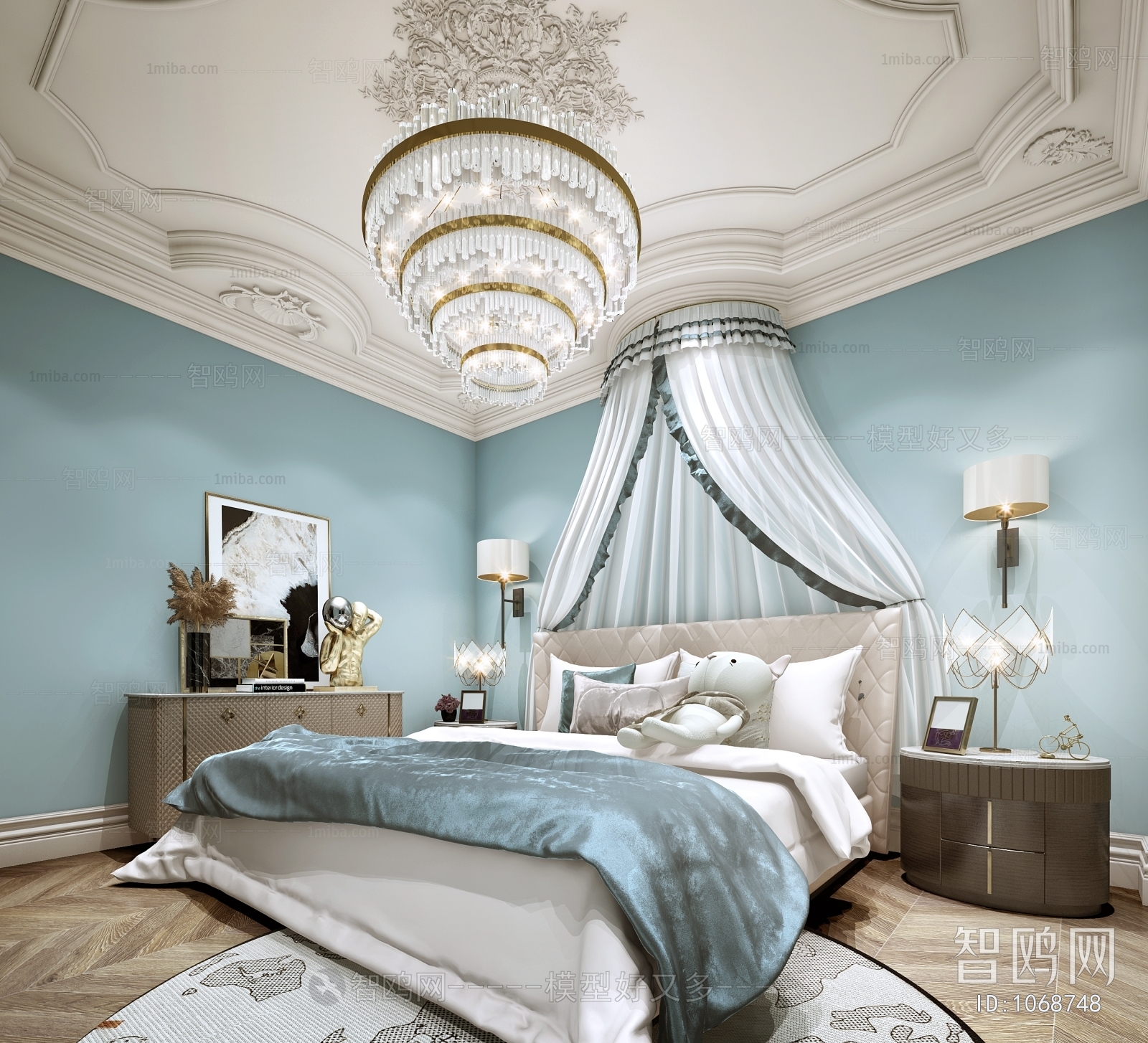 European Style Bedroom