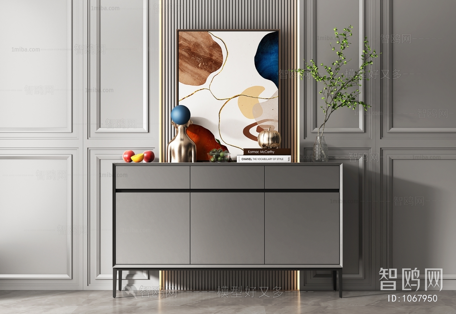 Modern Side Cabinet/Entrance Cabinet