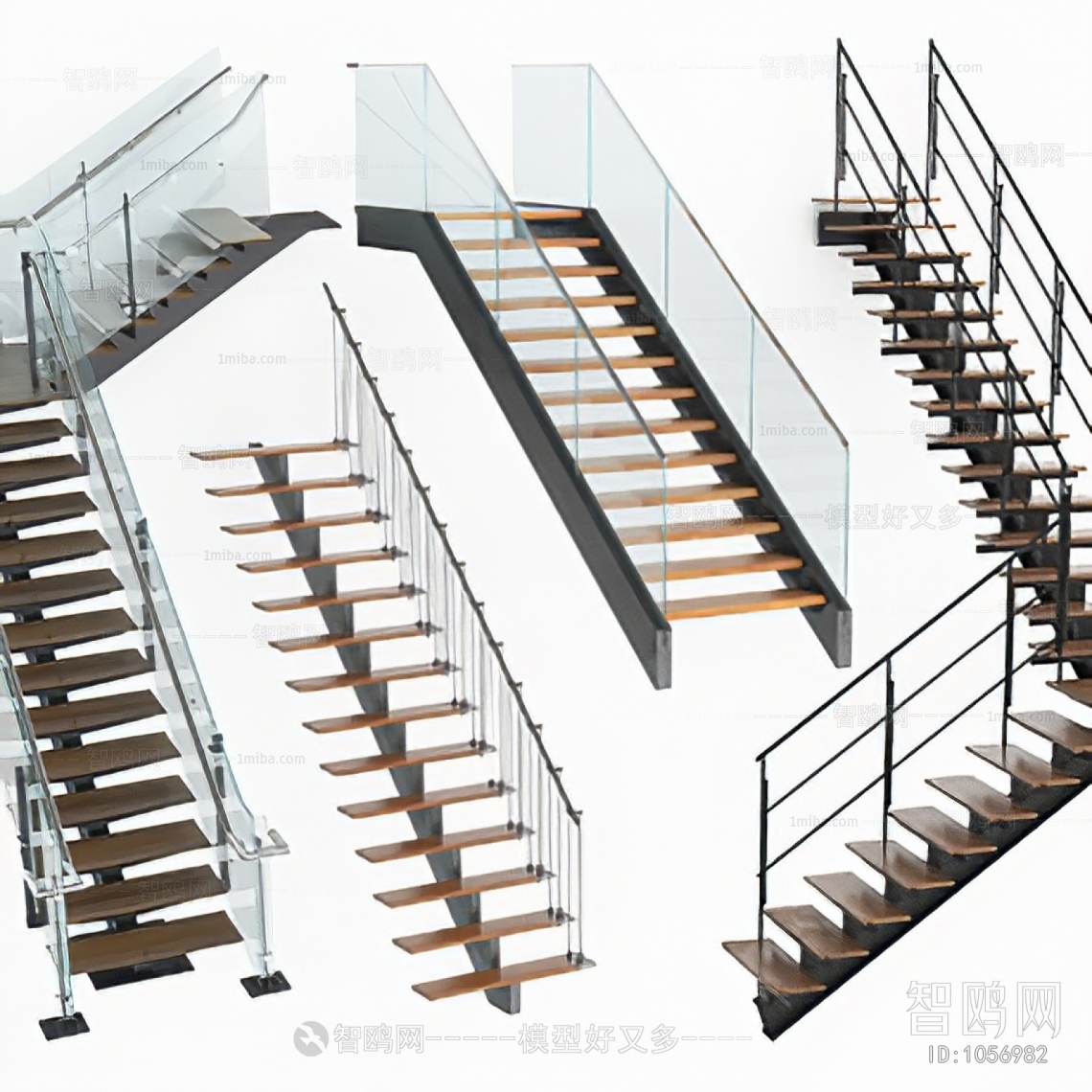 Modern Stair Balustrade/elevator