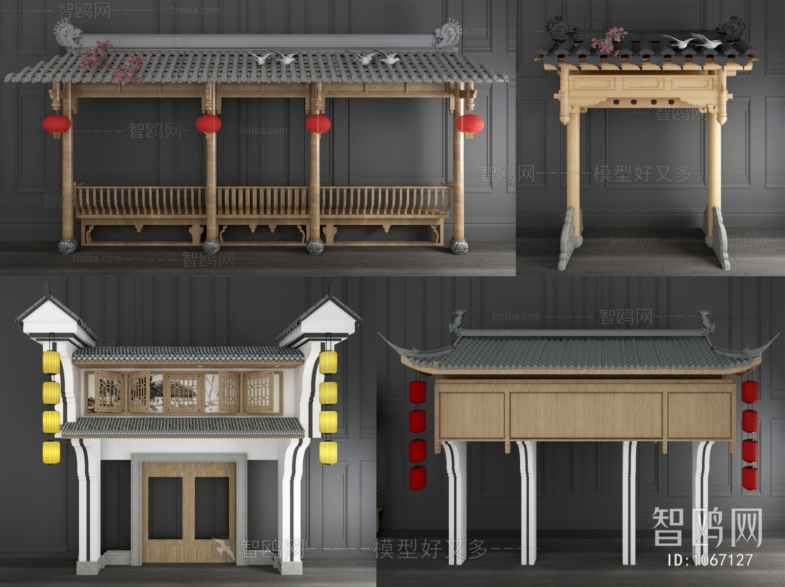 New Chinese Style Building Component