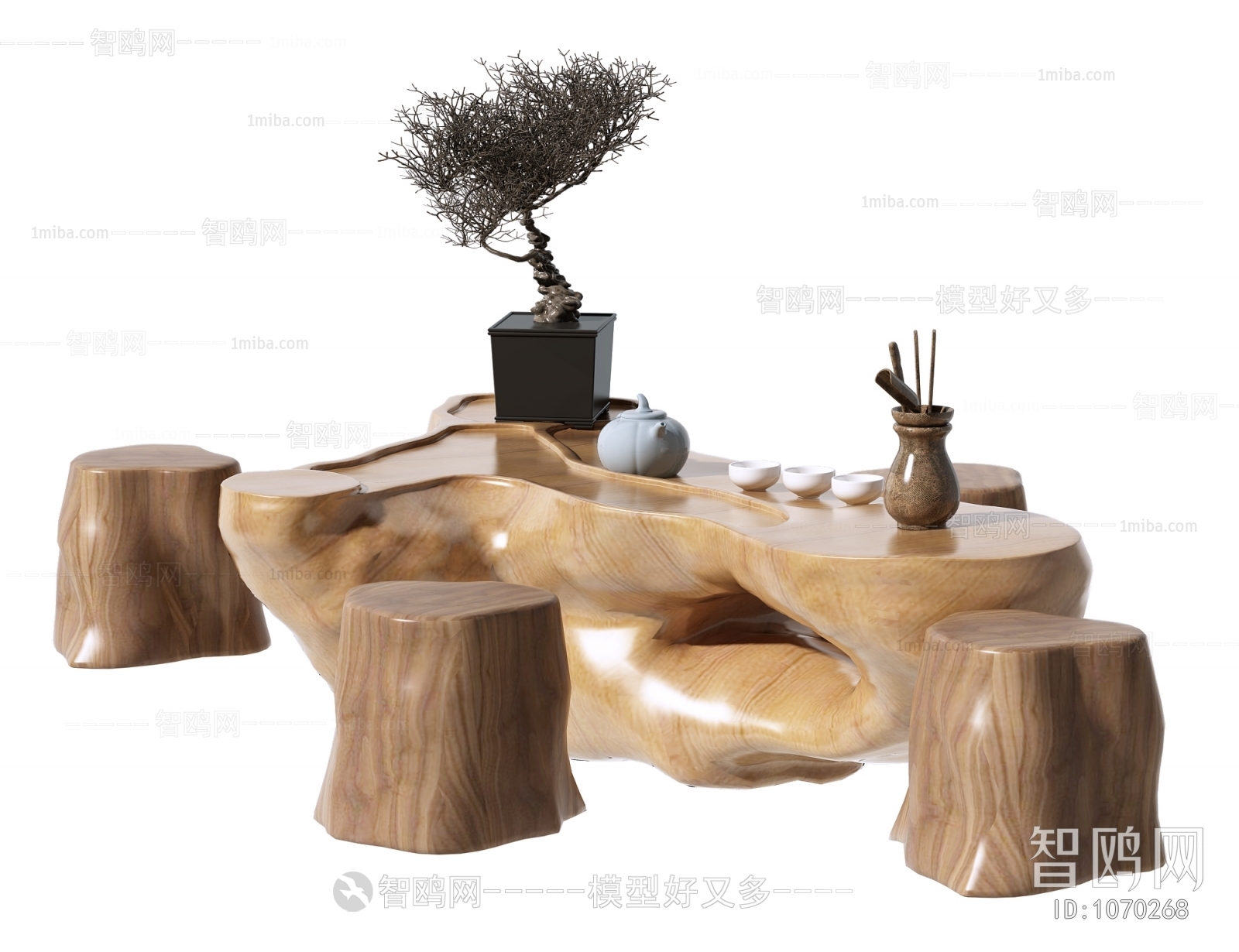 Chinese Style Tea Tables And Chairs