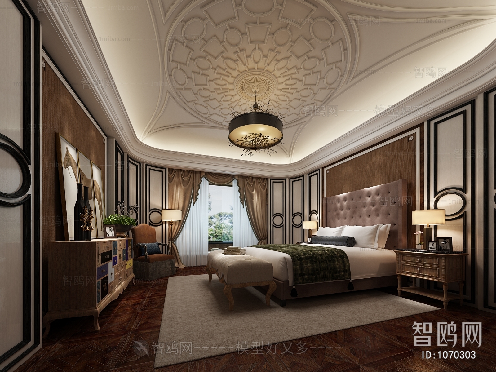 European Style Bedroom