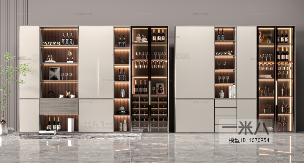 Modern Wine Cabinet