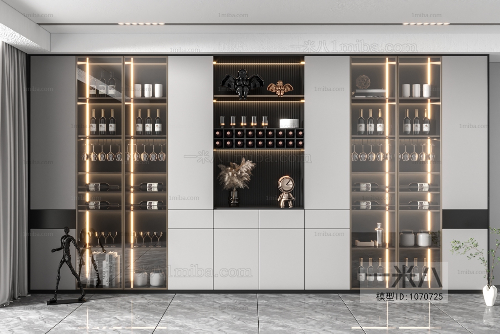 Modern Wine Cabinet