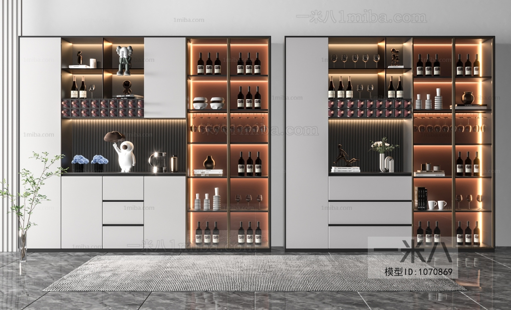 Modern Wine Cabinet