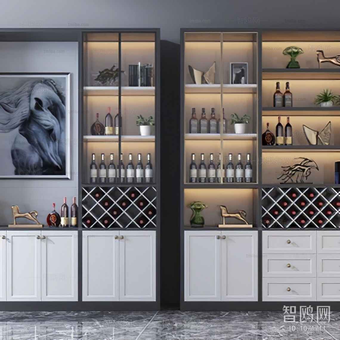 Modern Wine Cabinet