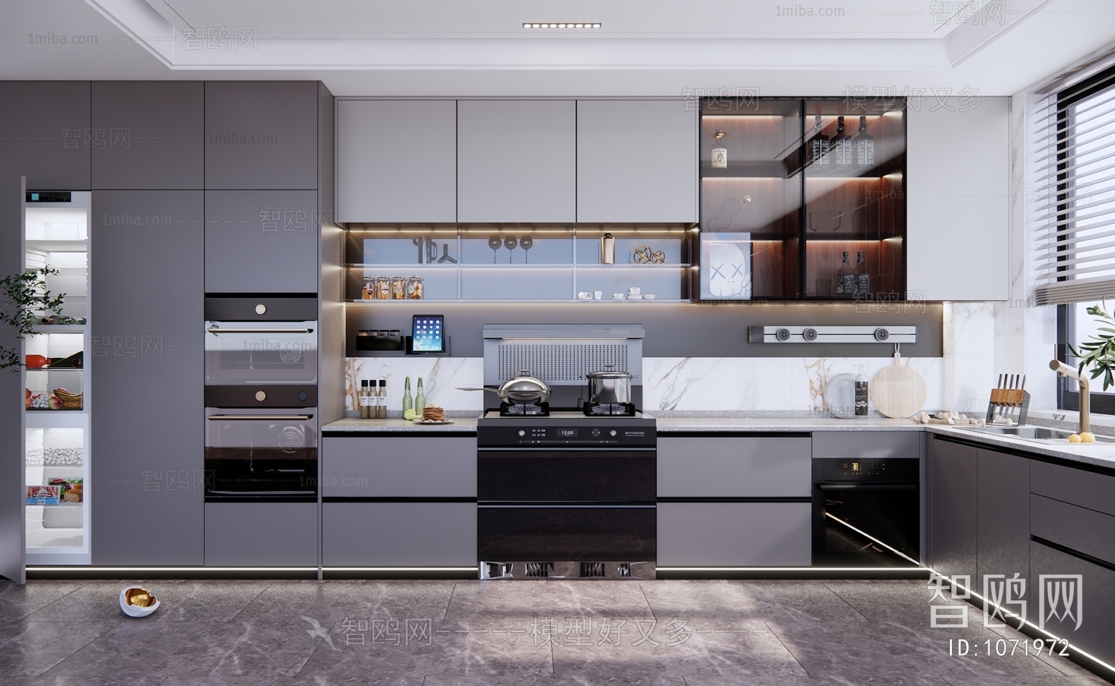 Modern The Kitchen