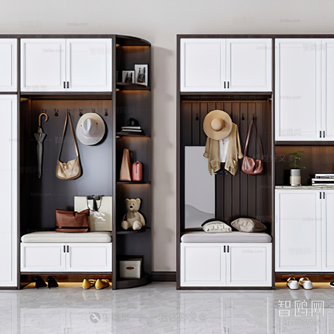 Modern Shoe Cabinet