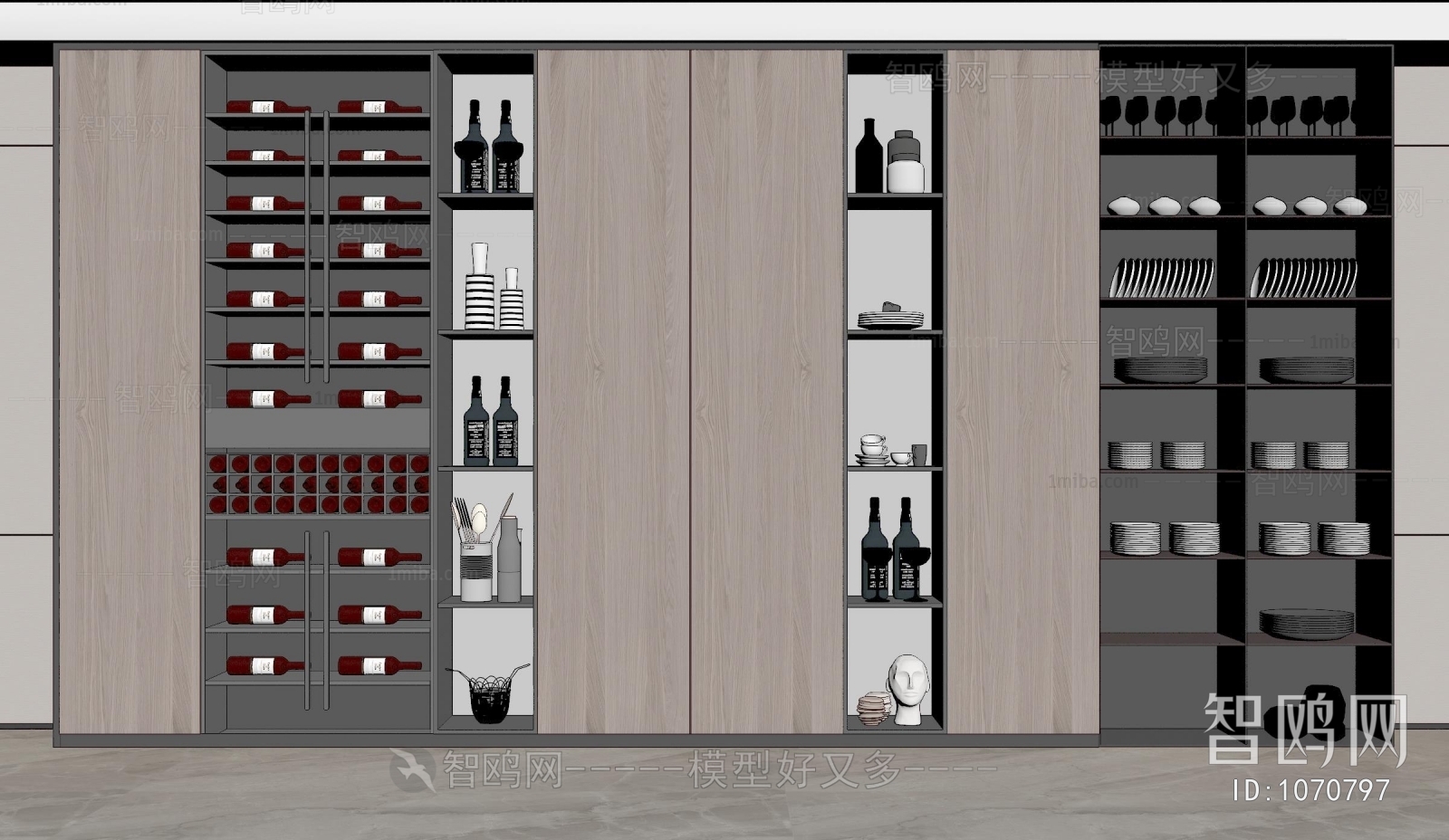 Modern Wine Cabinet