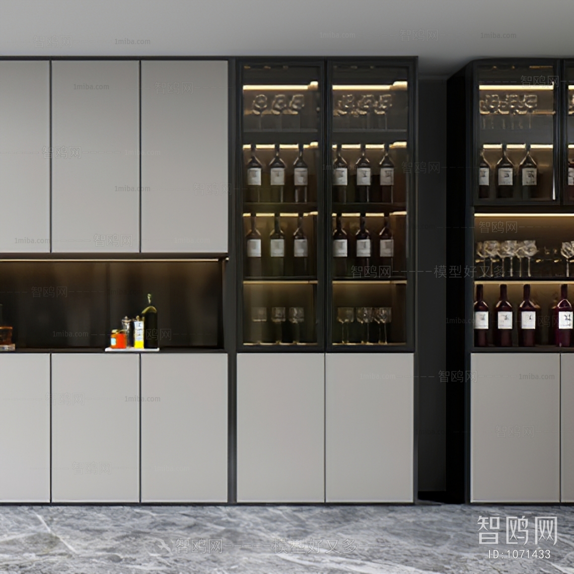 Modern Wine Cabinet