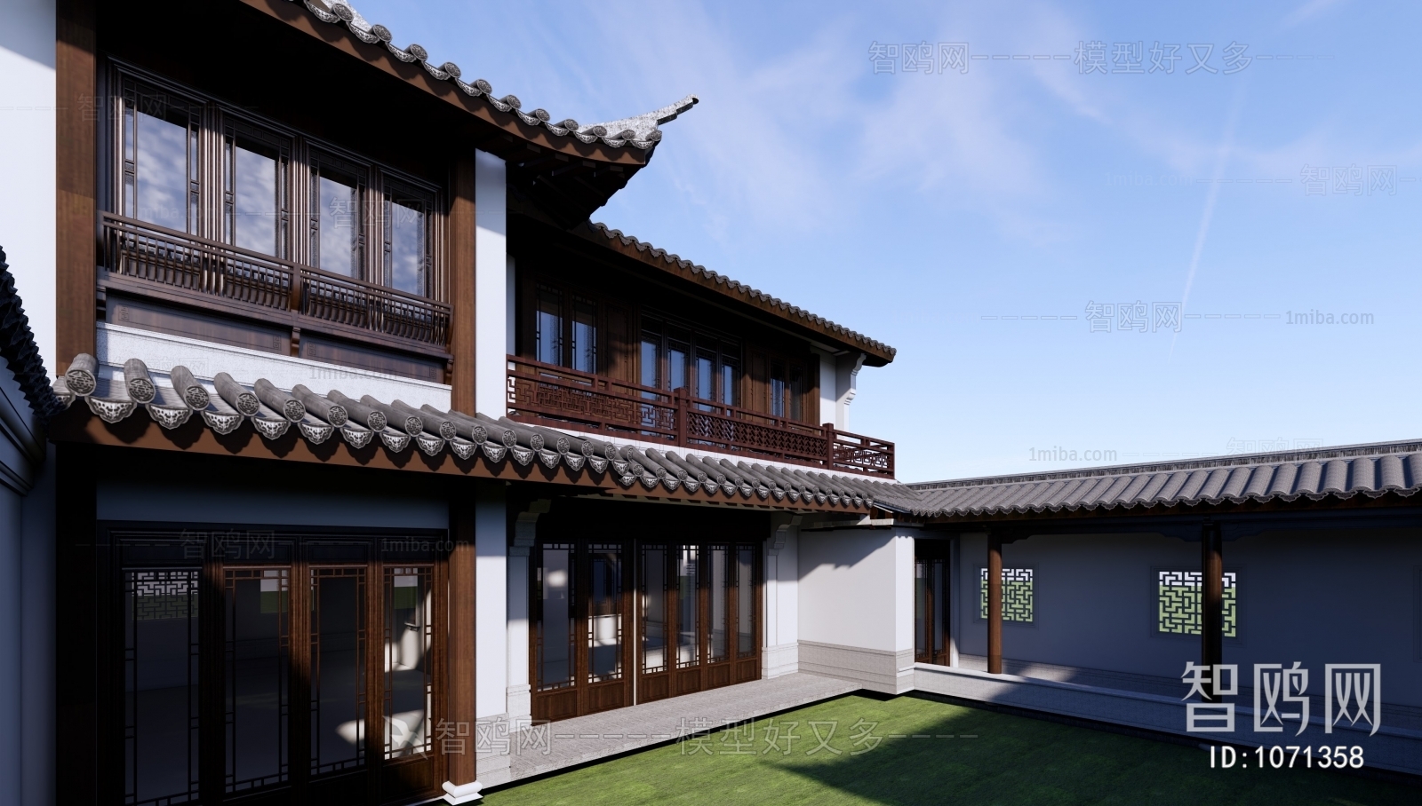 Chinese Style Villa Appearance