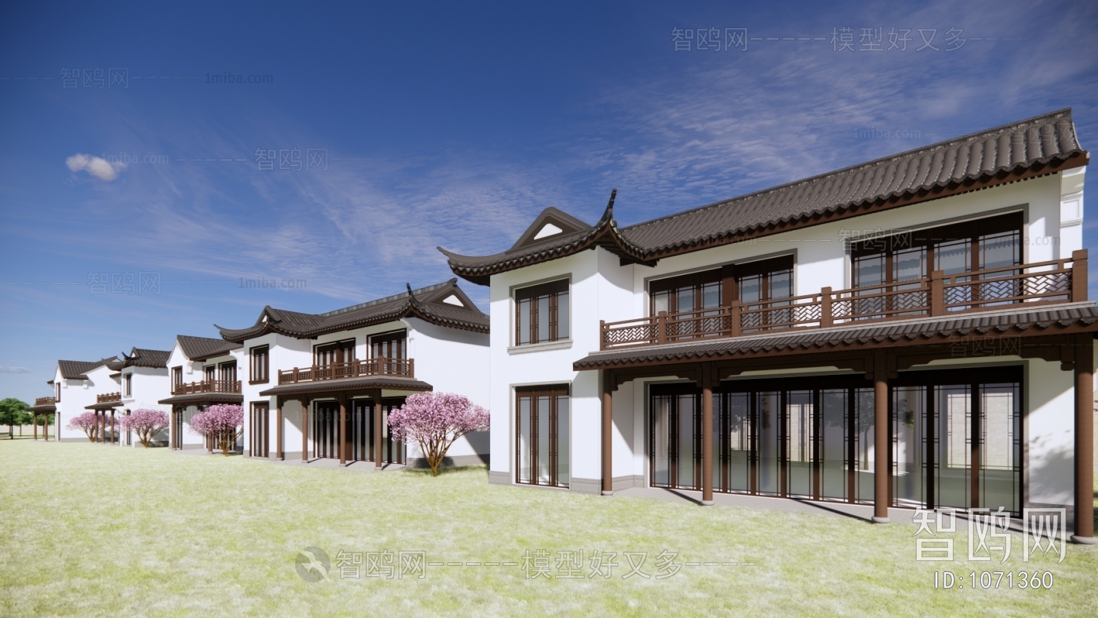 Chinese Style Villa Appearance