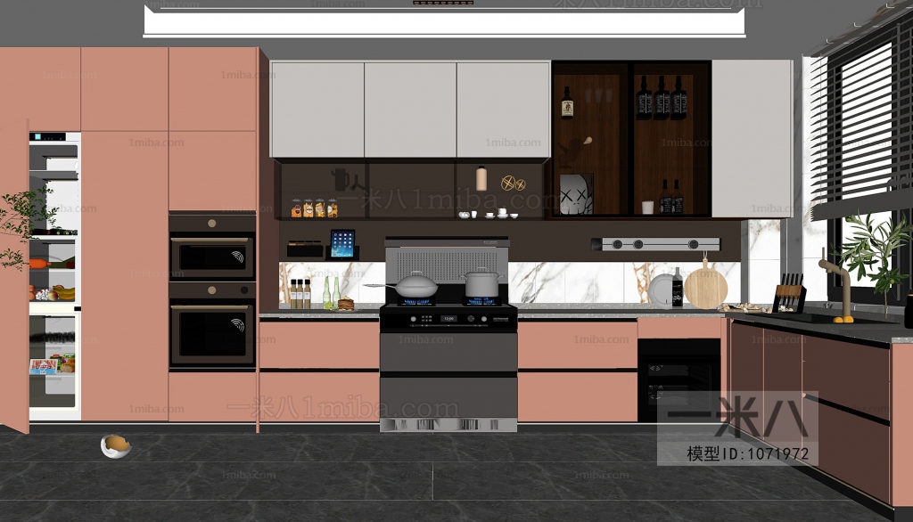 Modern The Kitchen