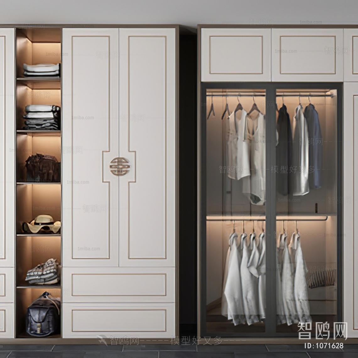 New Chinese Style The Wardrobe