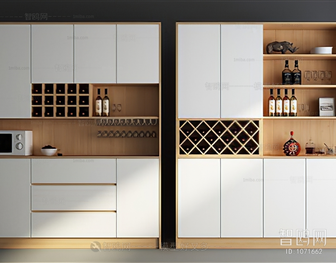 Nordic Style Wine Cabinet