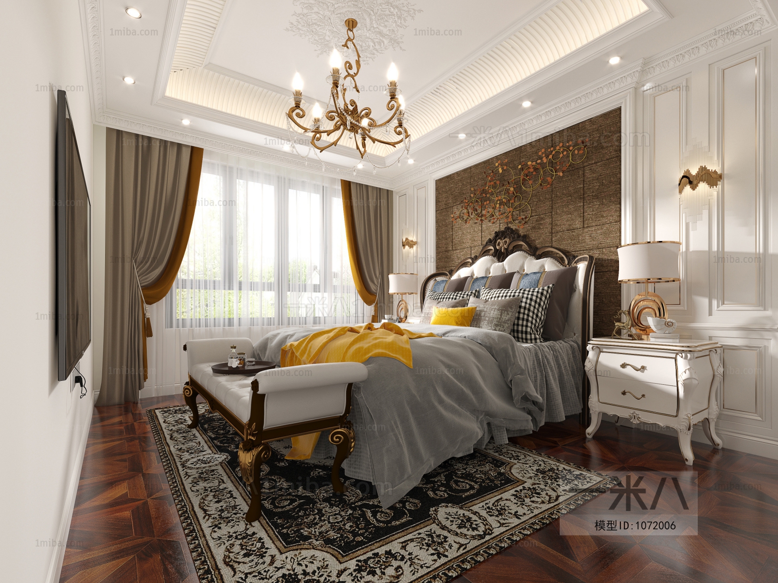 European Style Bedroom