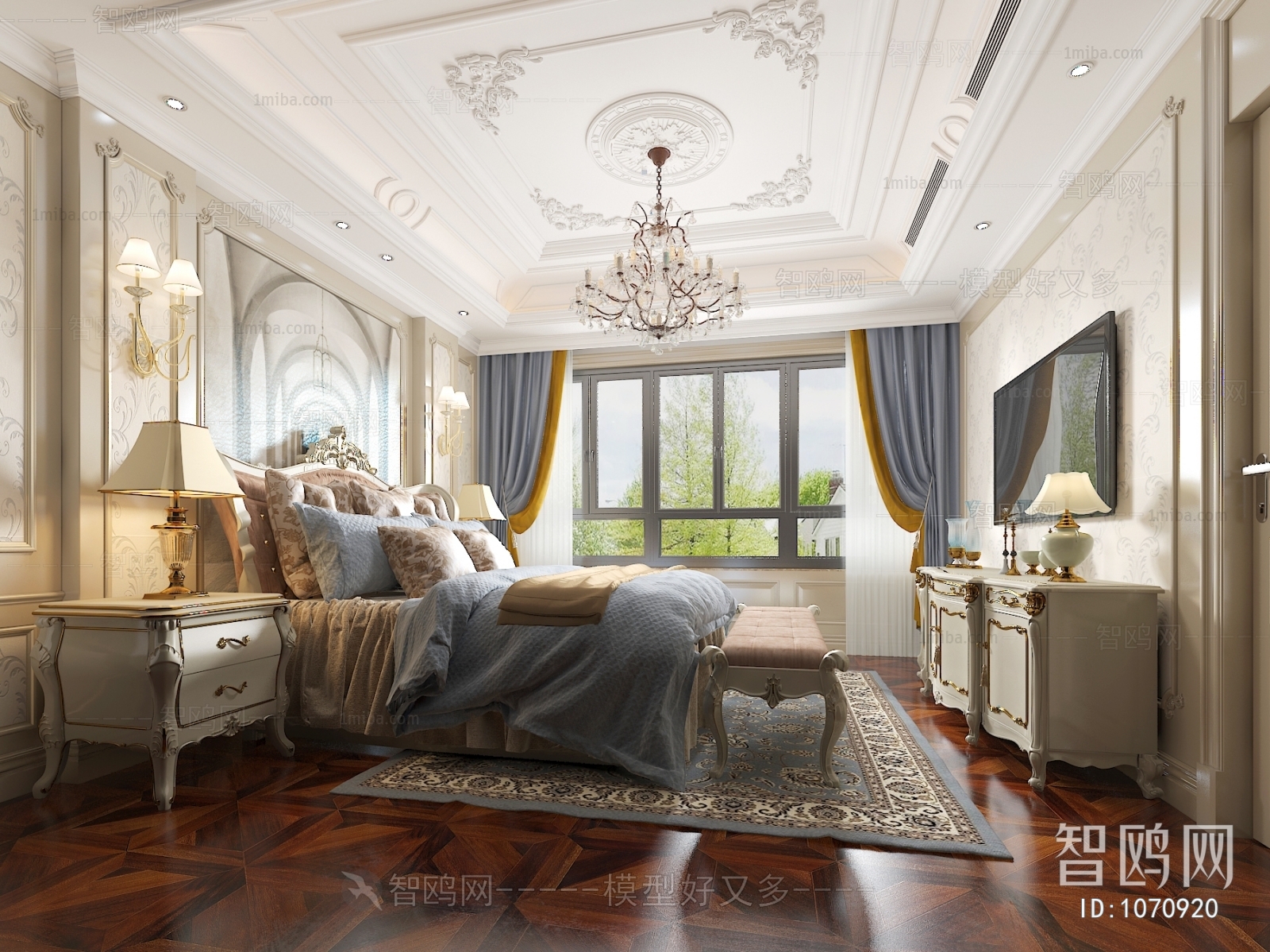 European Style Bedroom