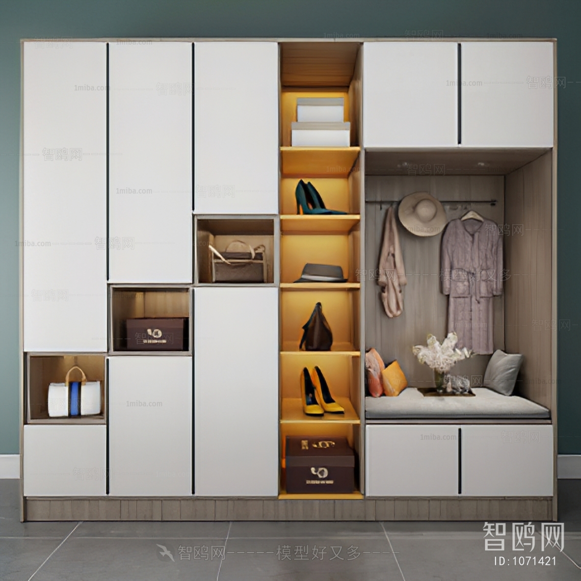 Modern Shoe Cabinet