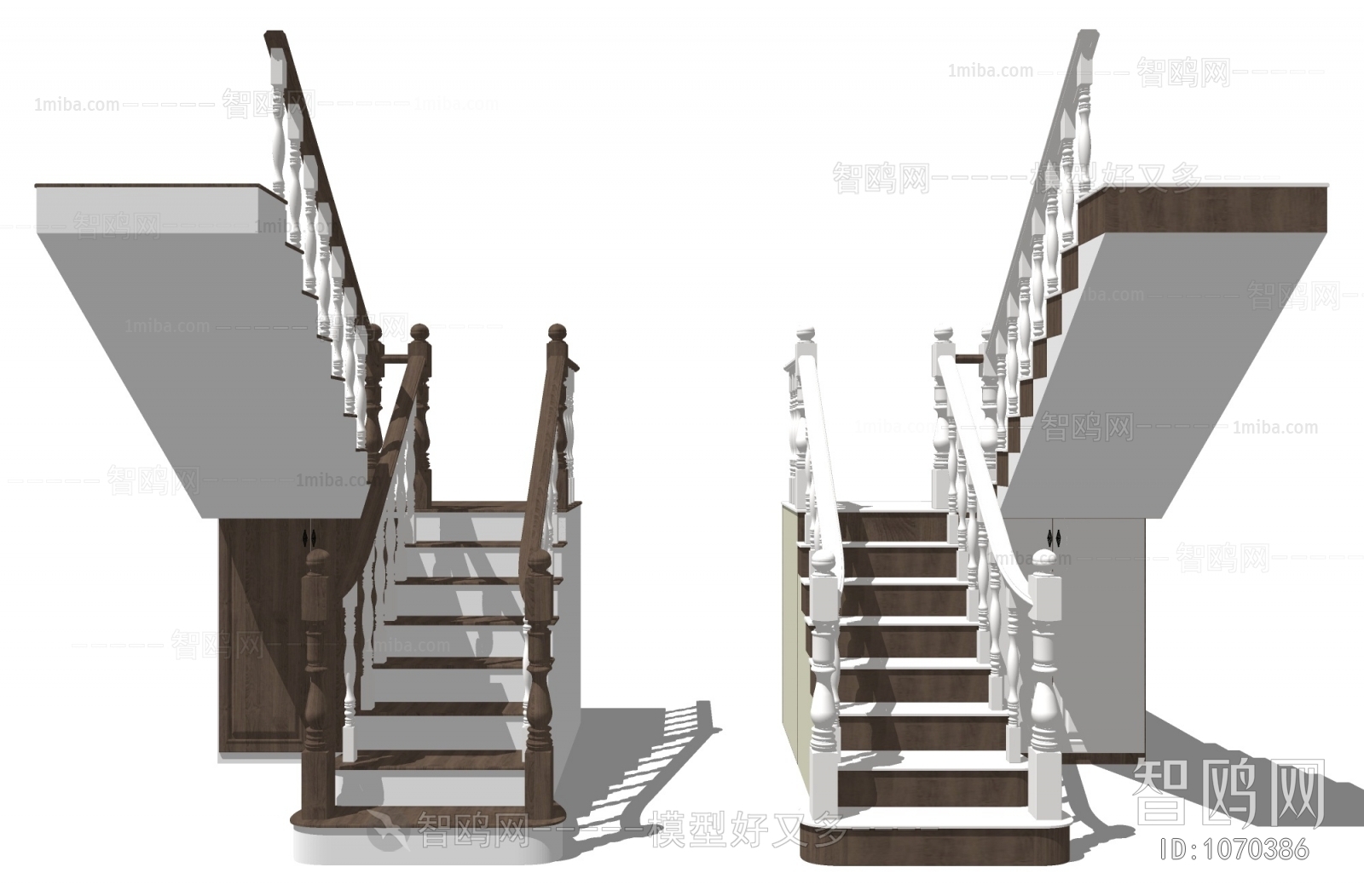 Simple European Style Stair Balustrade/elevator