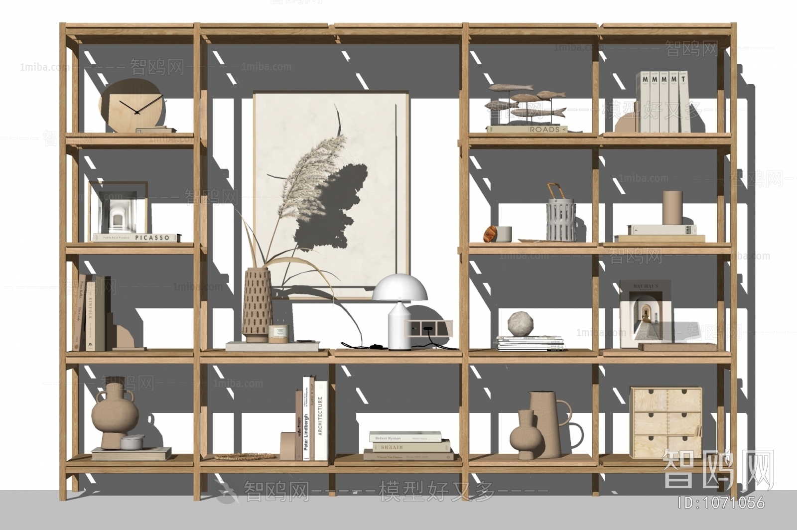 Nordic Style Bookshelf