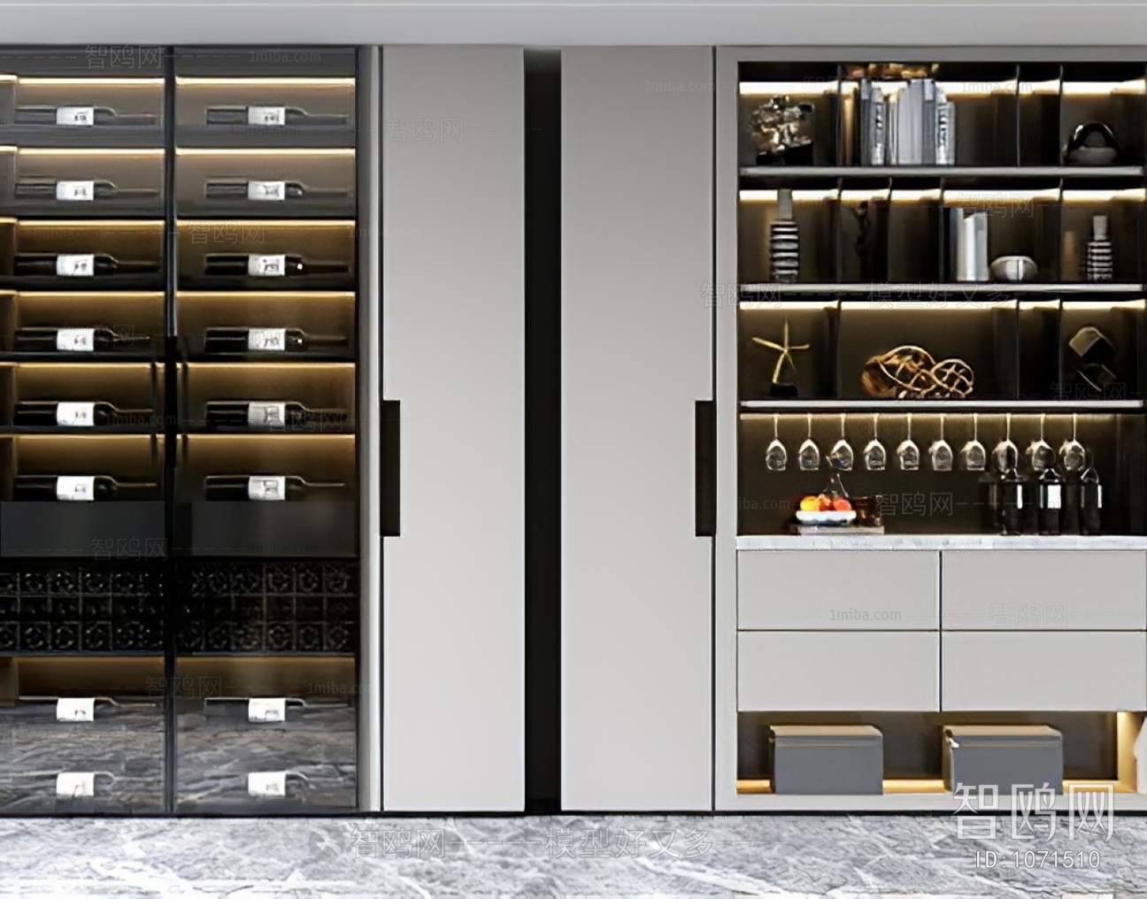 Modern Wine Cabinet