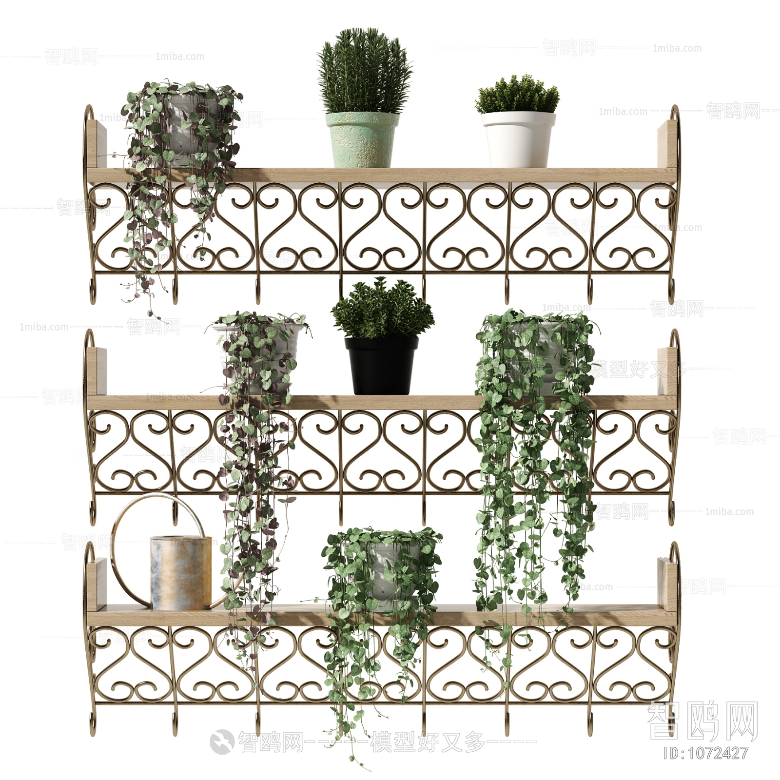 Modern Flower Shelf