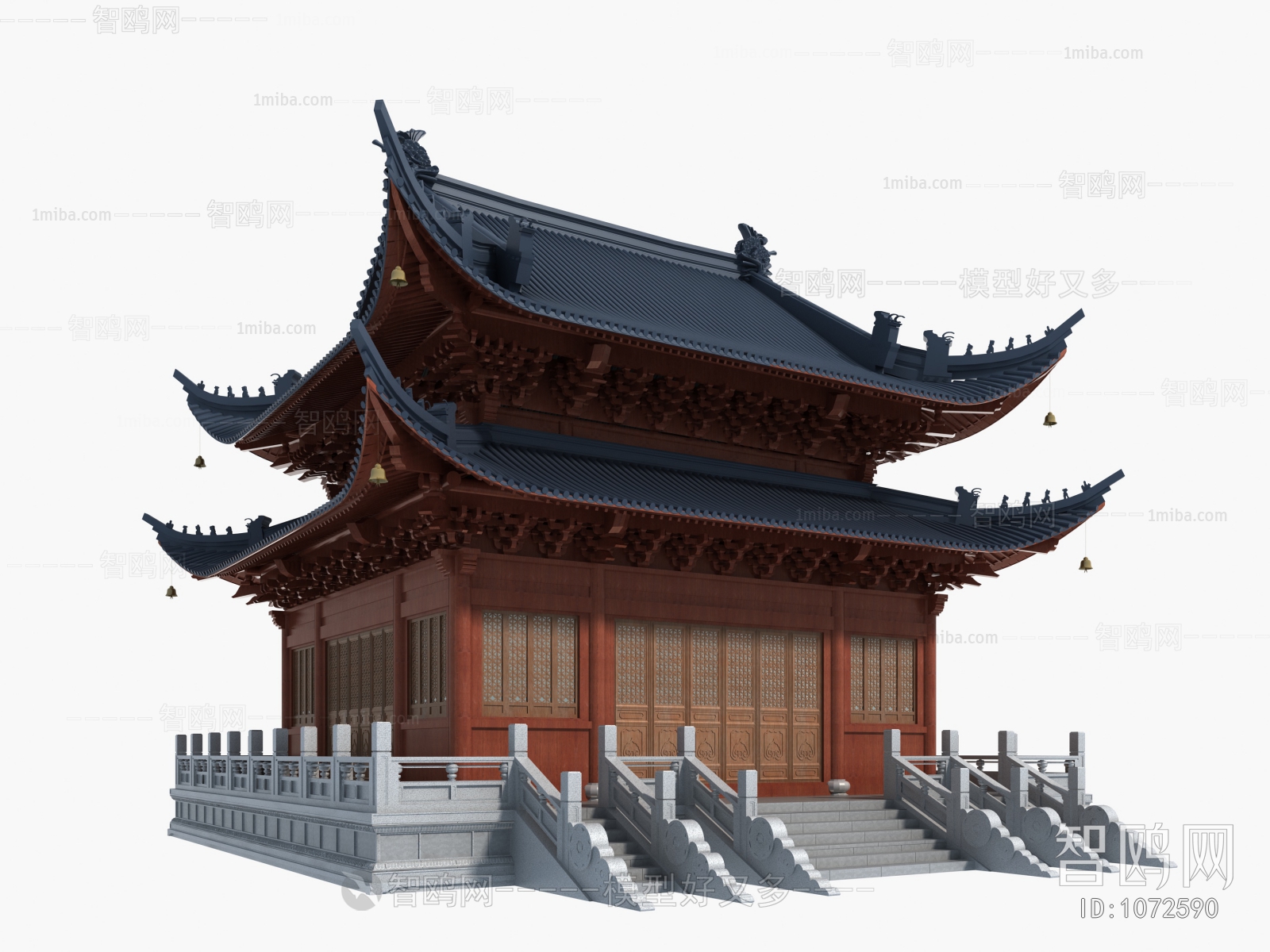 Chinese Style Ancient Architectural Buildings