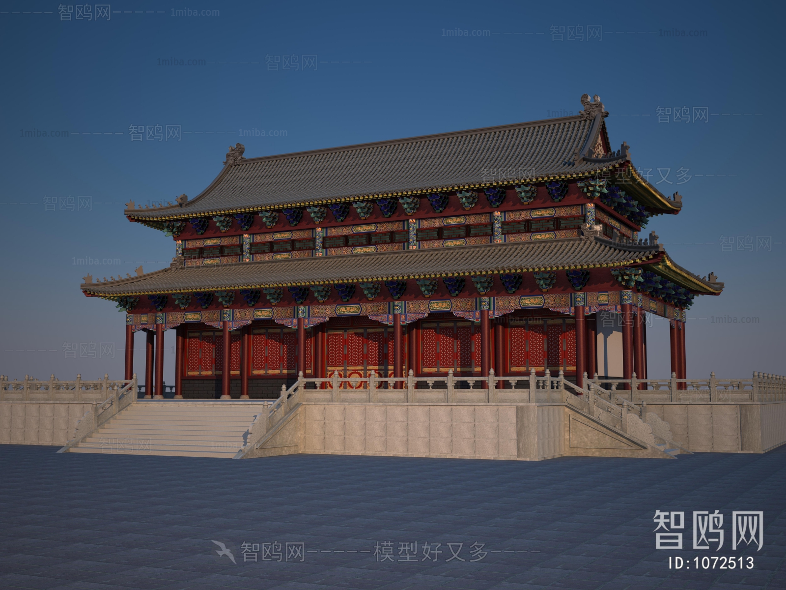 Chinese Style Ancient Architectural Buildings