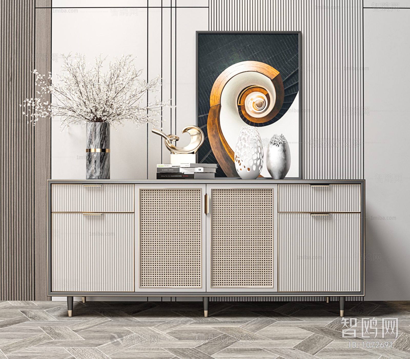 Modern Side Cabinet/Entrance Cabinet