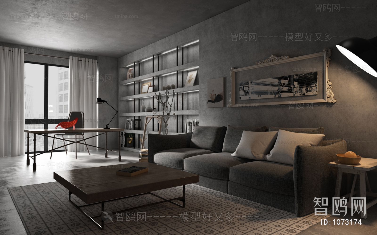 Industrial Style A Living Room