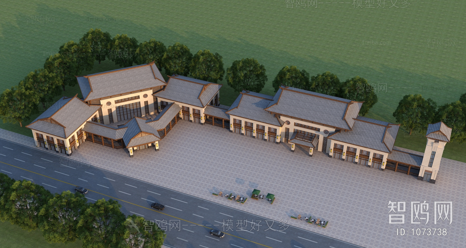 Chinese Style Building Appearance