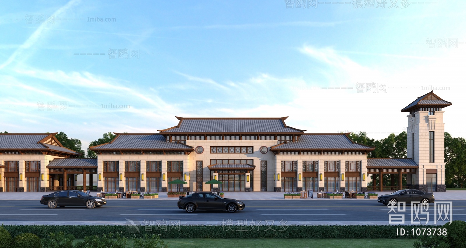 Chinese Style Building Appearance