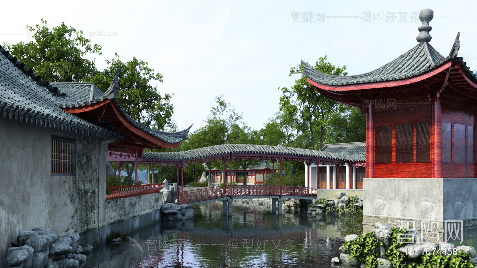 Chinese Style Courtyard/landscape