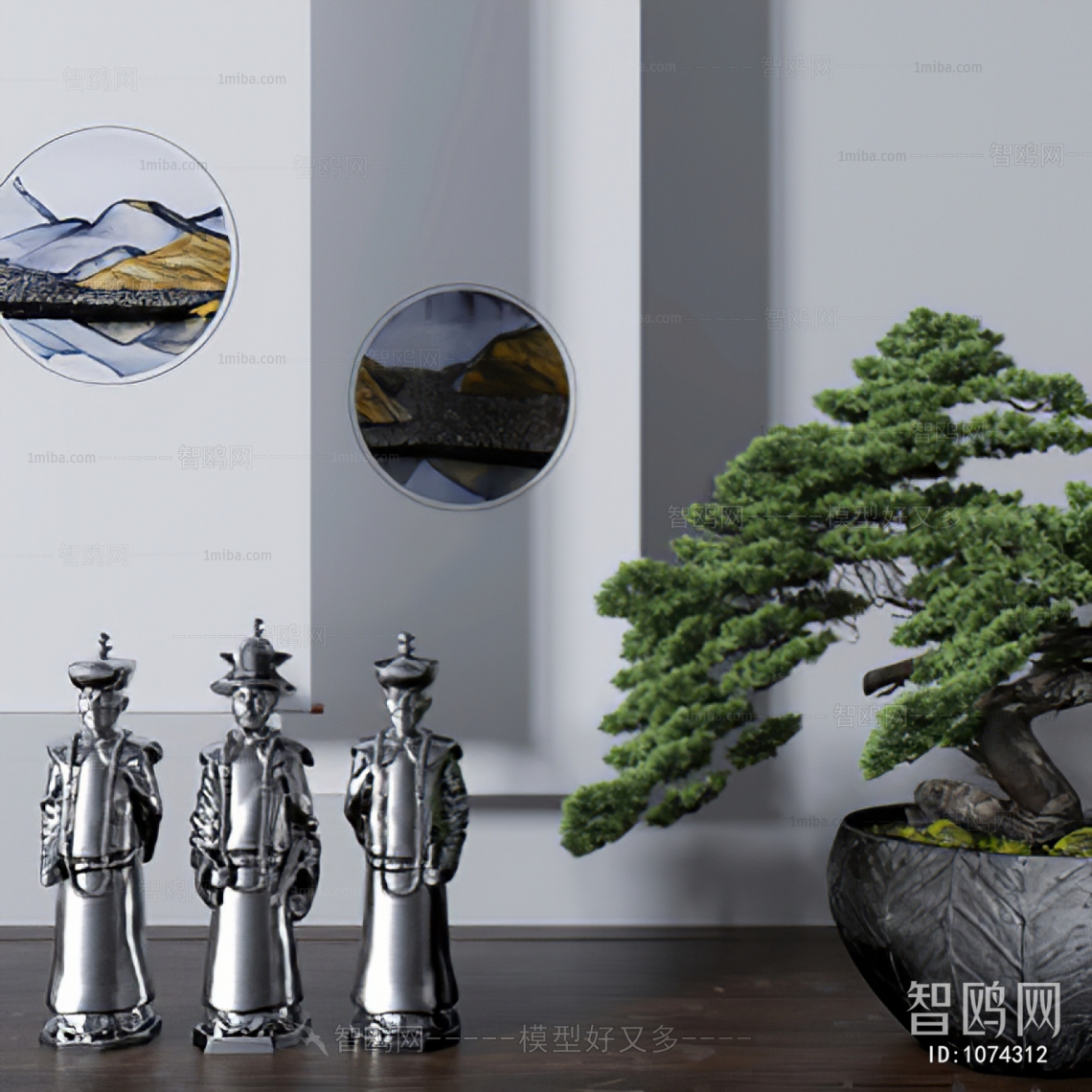 New Chinese Style Decorative Set