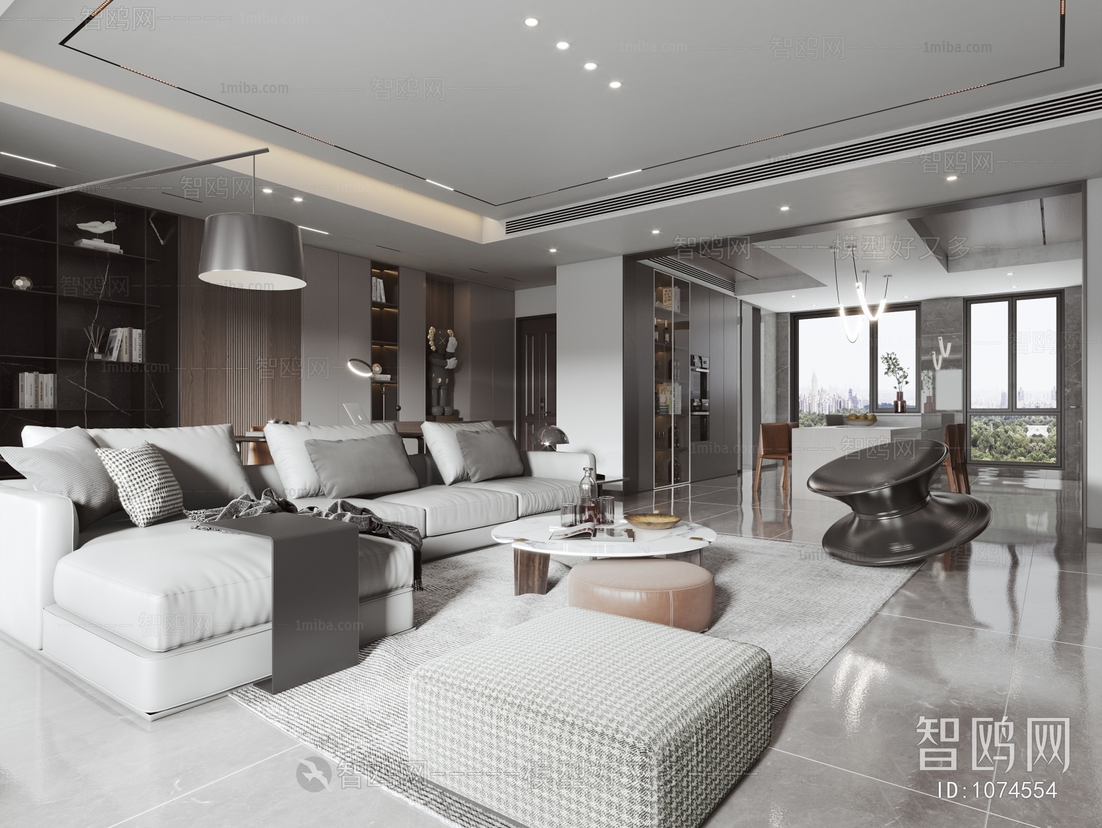 Modern A Living Room