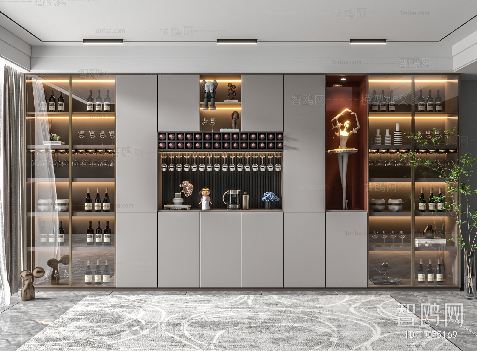 Modern Wine Cabinet