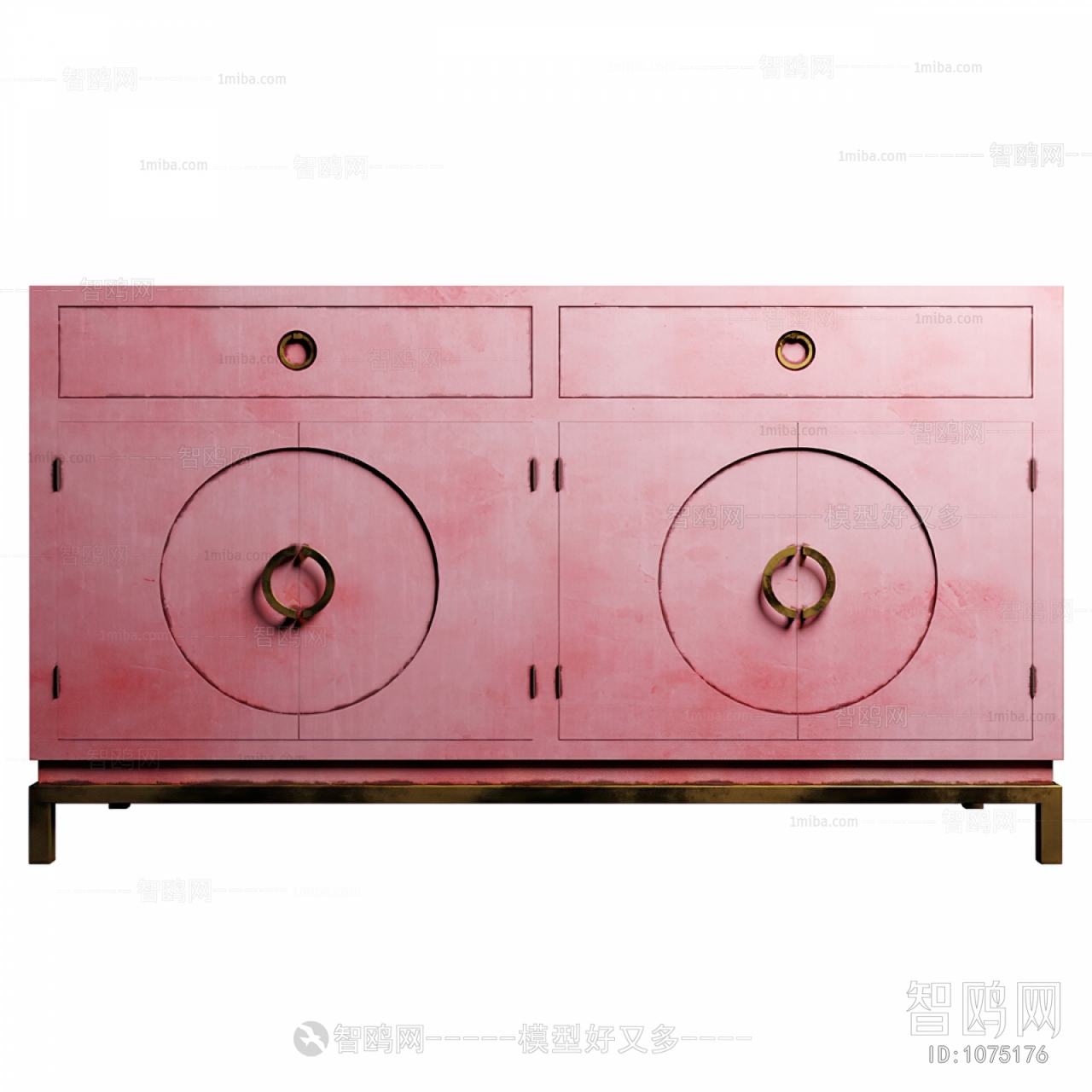 New Chinese Style Side Cabinet